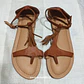 Sandalia Mujer Flyfor Cafe Talla 39 - Miniatura 1