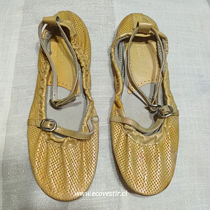 Bailarina Mujer Funchal Amarillo Talla 37