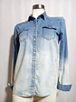 BLUSA MUJER DENIM AZUL AMERICAN EAGLE TALLA S - Miniatura 1
