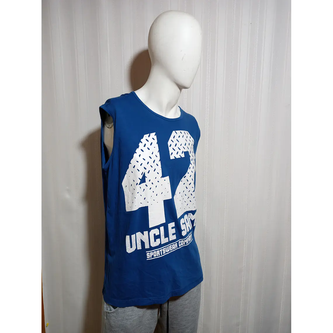 Polera Hombre Azul Uncle Sam Talla XL 1