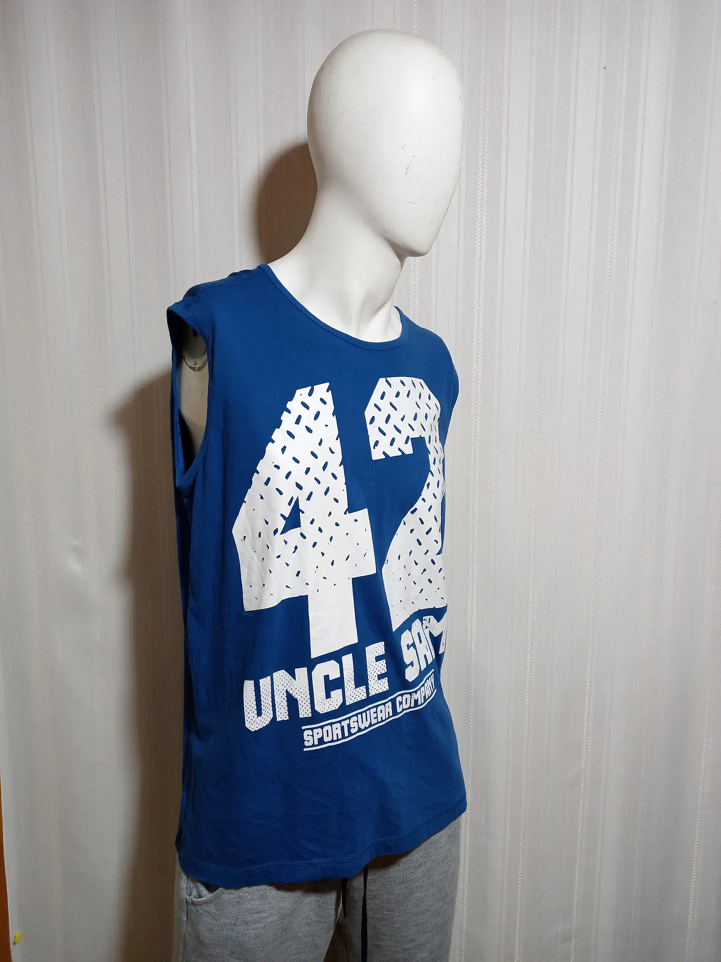 Polera Hombre Azul Uncle Sam Talla XL 1