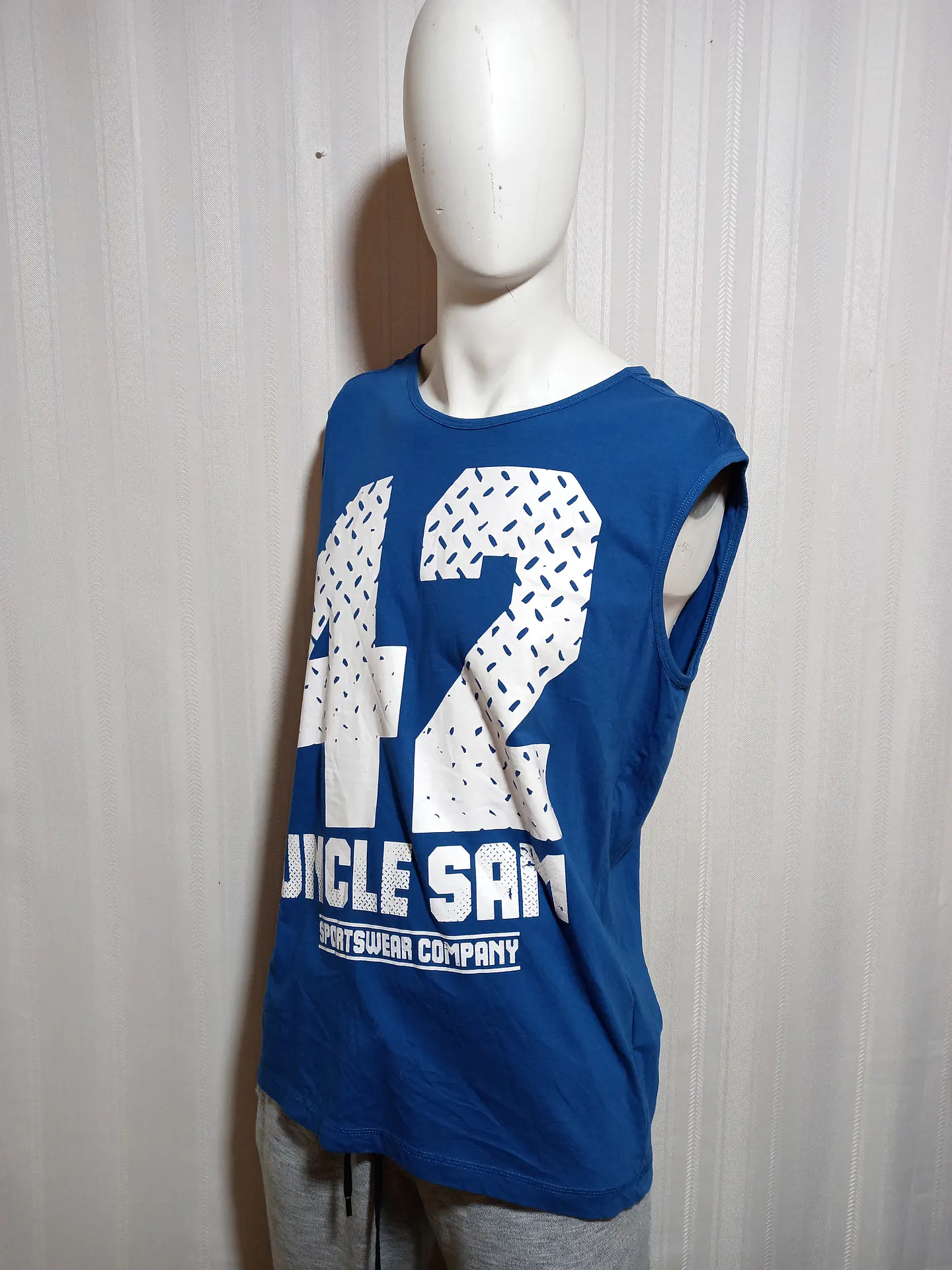 Polera Hombre Azul Uncle Sam Talla XL 3