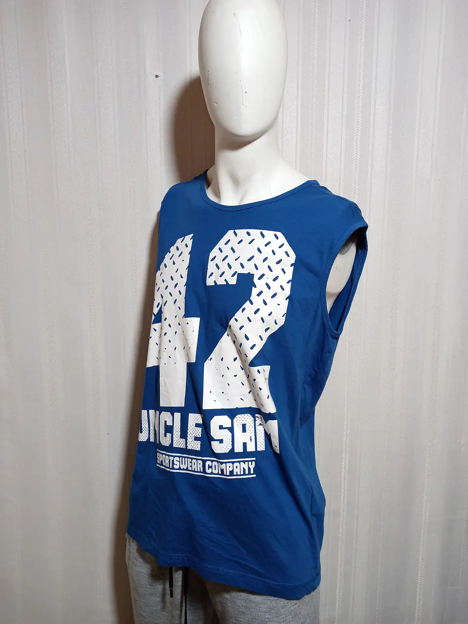Polera Hombre Azul Uncle Sam Talla XL 3
