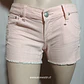 Short Mujer Denim Rosado Mango Talla 38 - Miniatura 2
