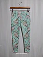 Calza Niña Floral Verde Agua Texturizada FUN & FUN Talla 8A - Miniatura 1