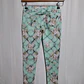 Calza Niña Floral Verde Agua Texturizada FUN & FUN Talla 8A - Miniatura 2