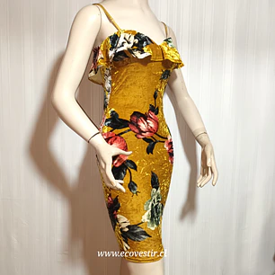 VESTIDO MUJER TIRANTES MULTICOLOR EDGE STREET  / TALLA S