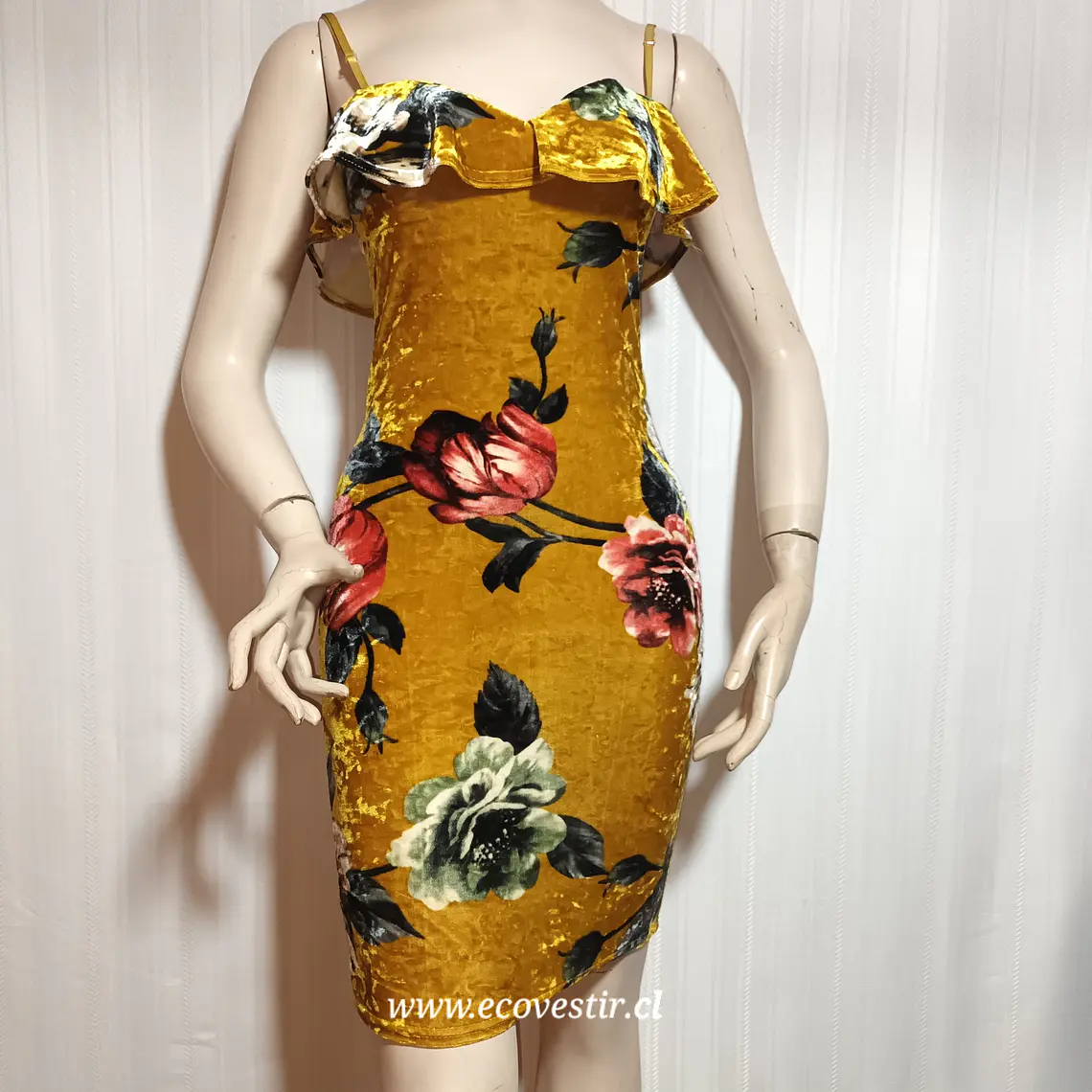 VESTIDO MUJER TIRANTES MULTICOLOR EDGE STREET  / TALLA S 2