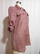 Blusa Lino Rosa Viejo Carole Little Talla XL - Miniatura 2