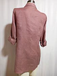 Blusa Lino Rosa Viejo Carole Little Talla XL - Miniatura 4