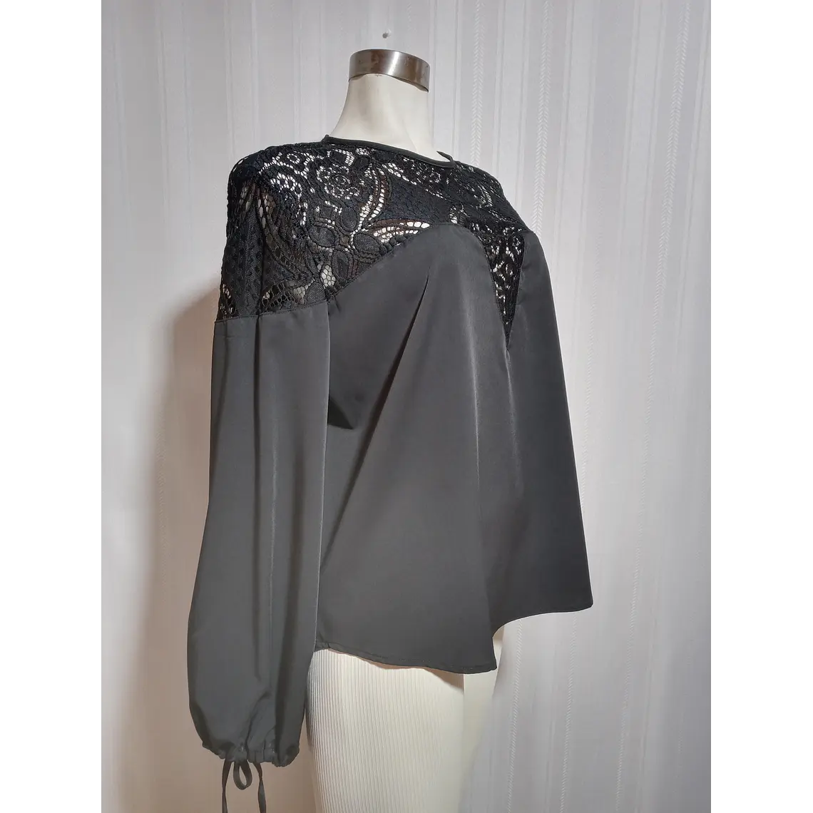  Blusa Mujer ML Shein Negro Talla 1 xl  2