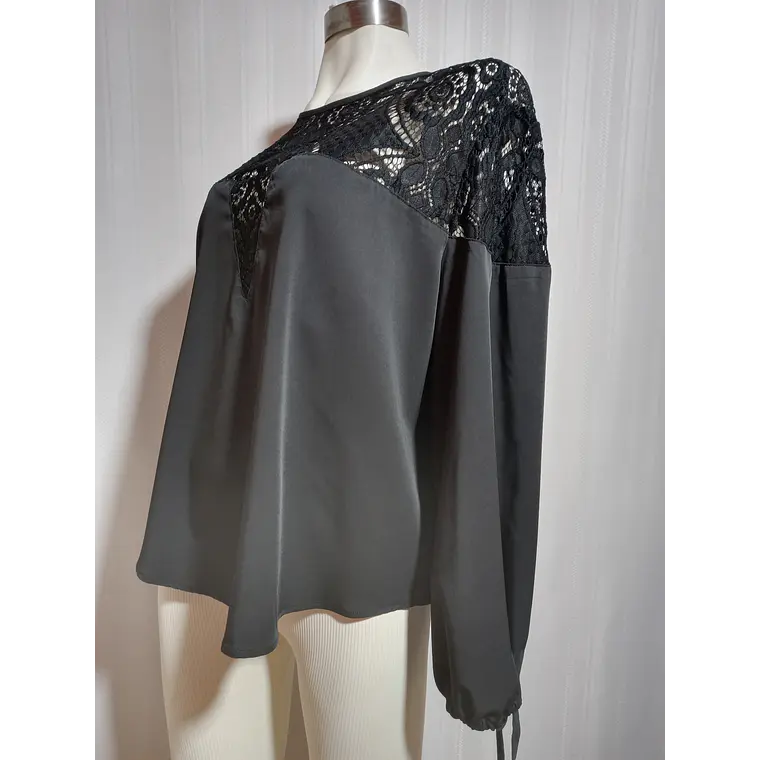  Blusa Mujer ML Shein Negro Talla 1 xl  3