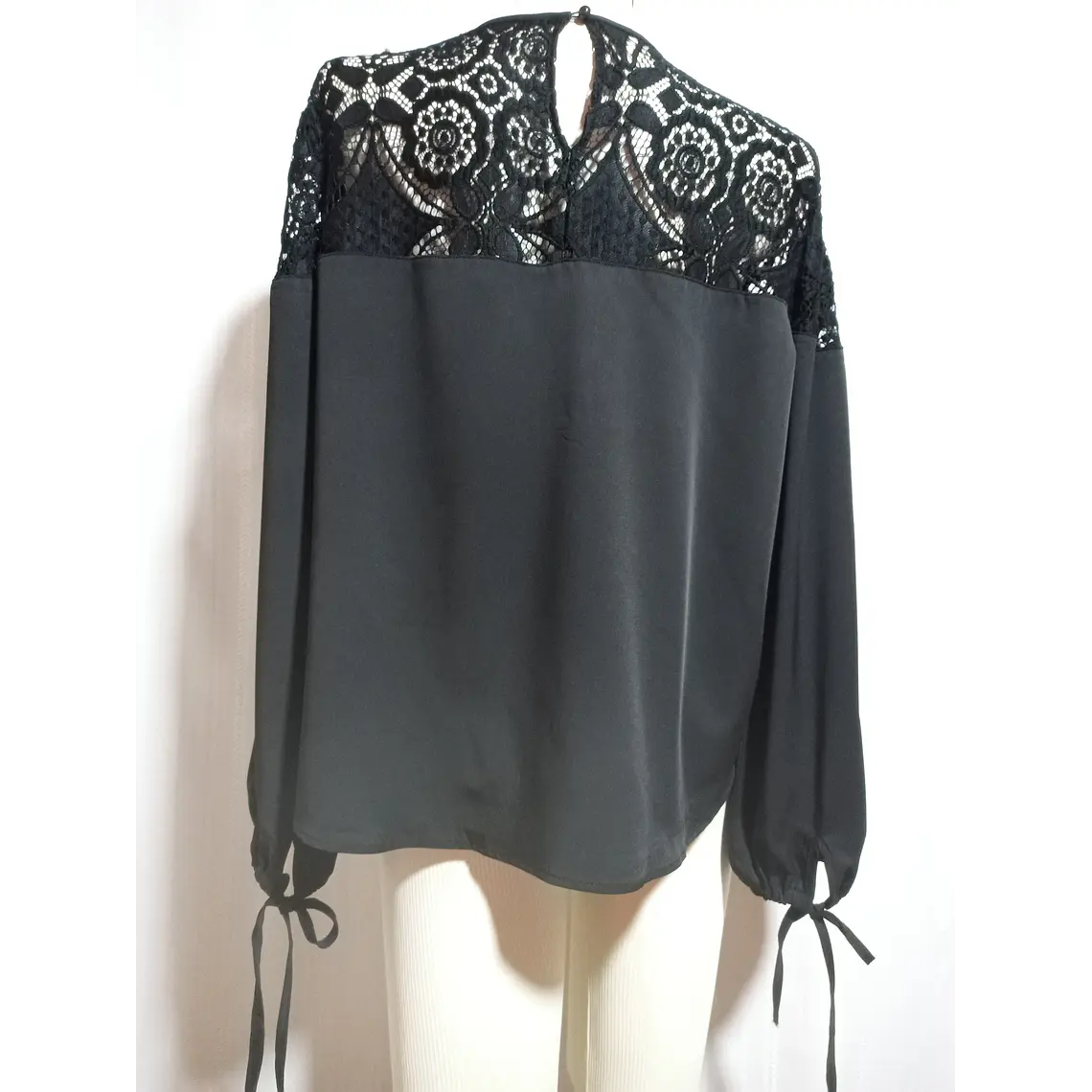  Blusa Mujer ML Shein Negro Talla 1 xl  4