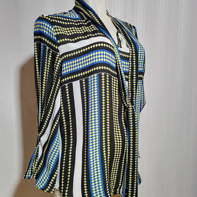 Blusa Mujer ML Multicolor New York  & Company Talla L 1