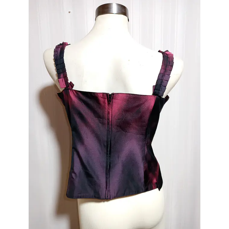 Crop Top Mujer Bicolor Jones Talla 42 4