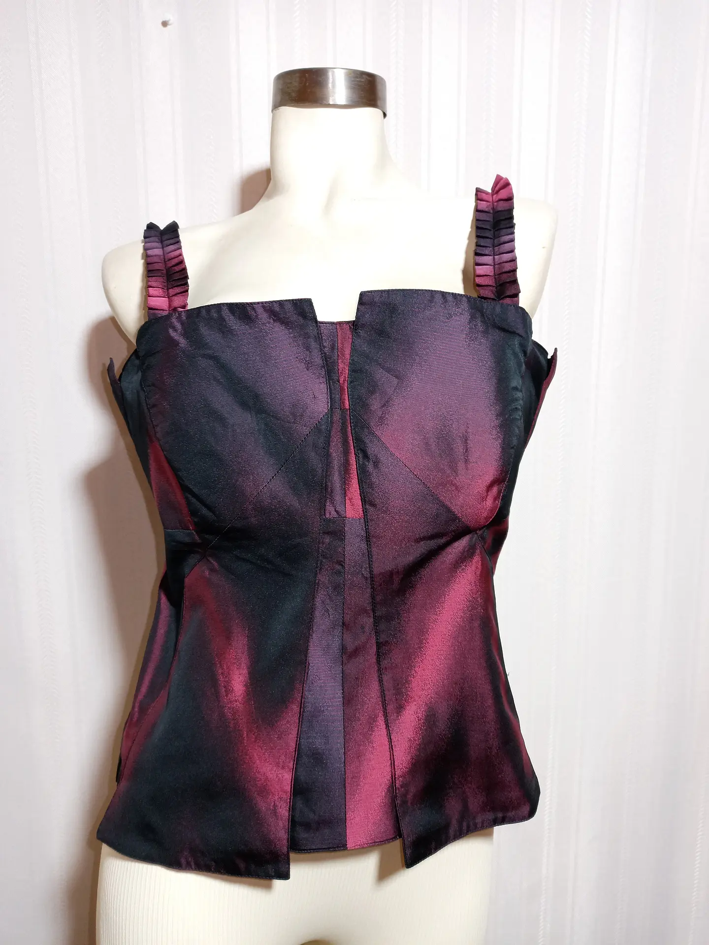 Crop Top Mujer Bicolor Jones Talla 42 2