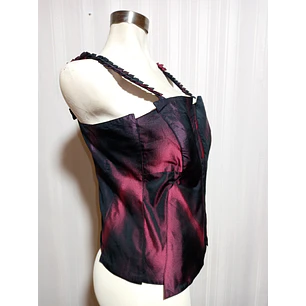 Crop Top Mujer Bicolor Jones Talla 42