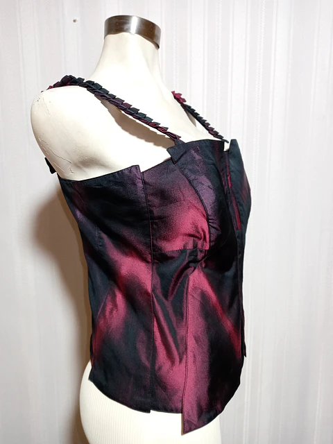 Crop Top Mujer Bicolor Jones Talla 42