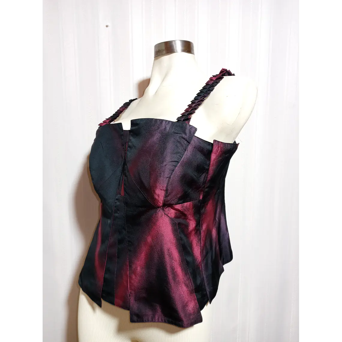 Crop Top Mujer Bicolor Jones Talla 42 3