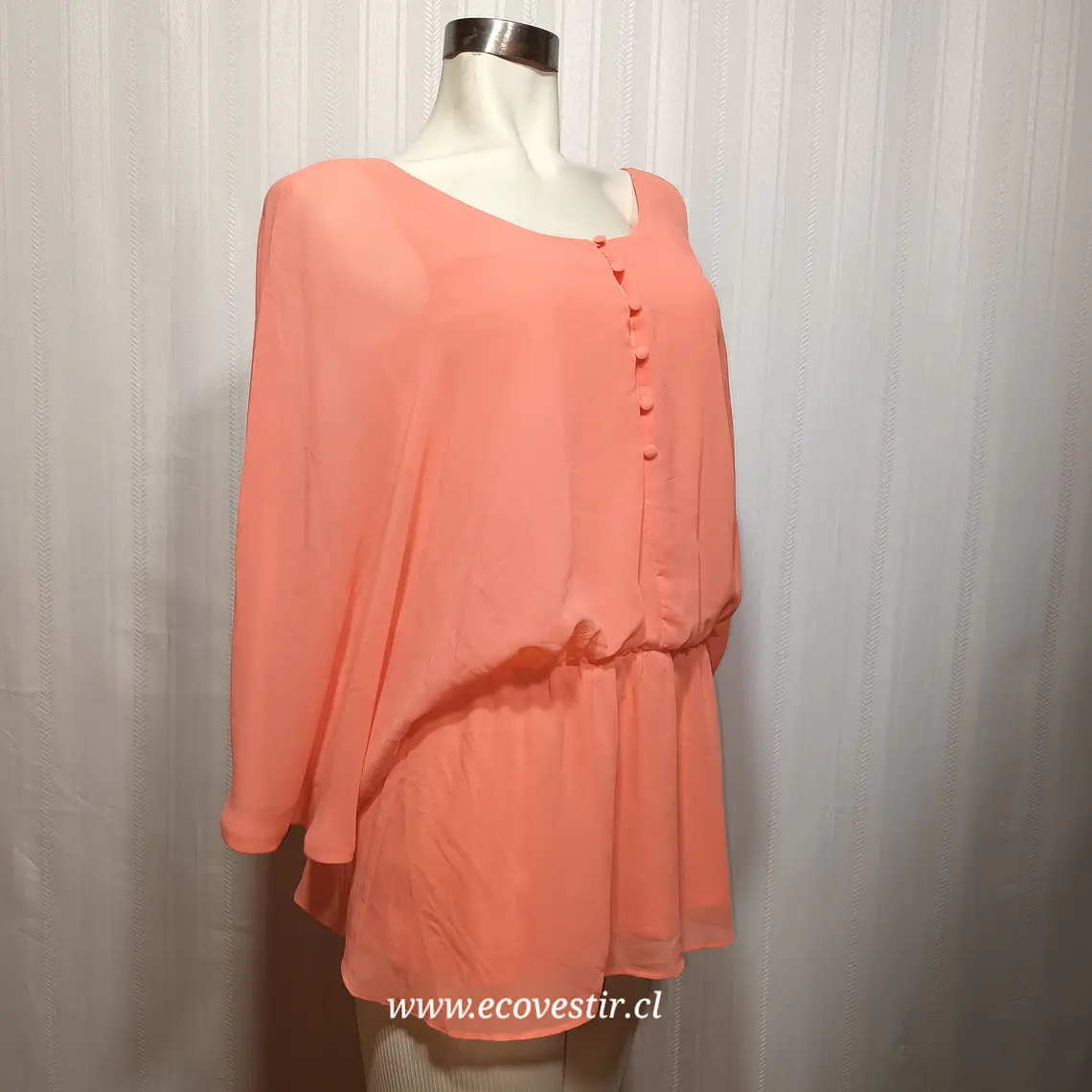 Blusa Mujer Tipo Mariposa 3/4 Top Vera Moda Talla S (160/80A) 1