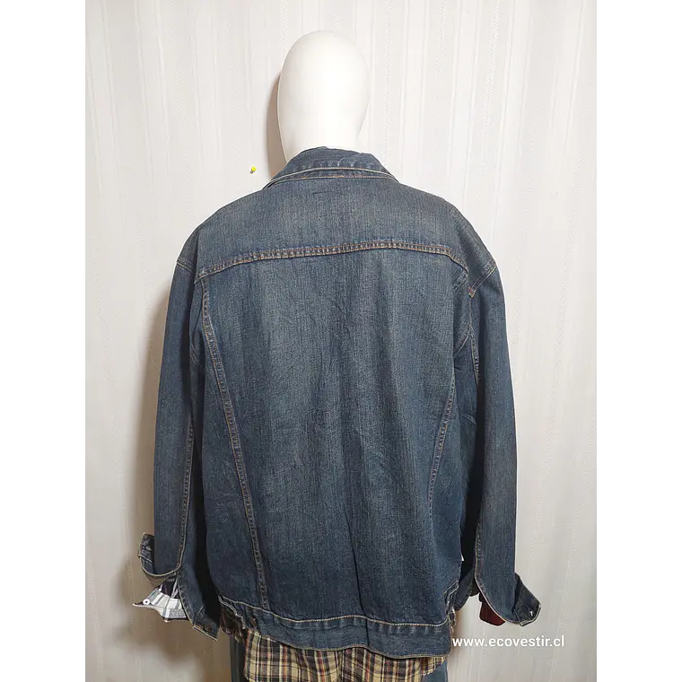 Chaqueta Denim Hombre Azul 1969 Talla XXL 3