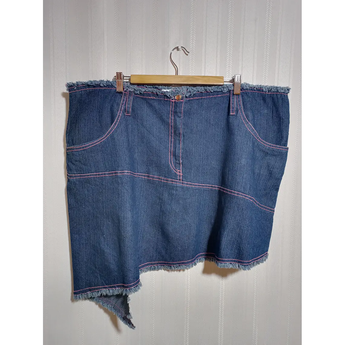 Falda Mujer Denim Azul Cherry Crave Talla 58 1