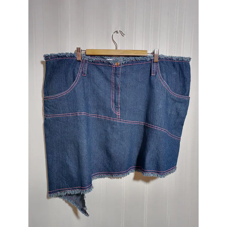 Falda Mujer Denim Azul Cherry Crave Talla 58 1