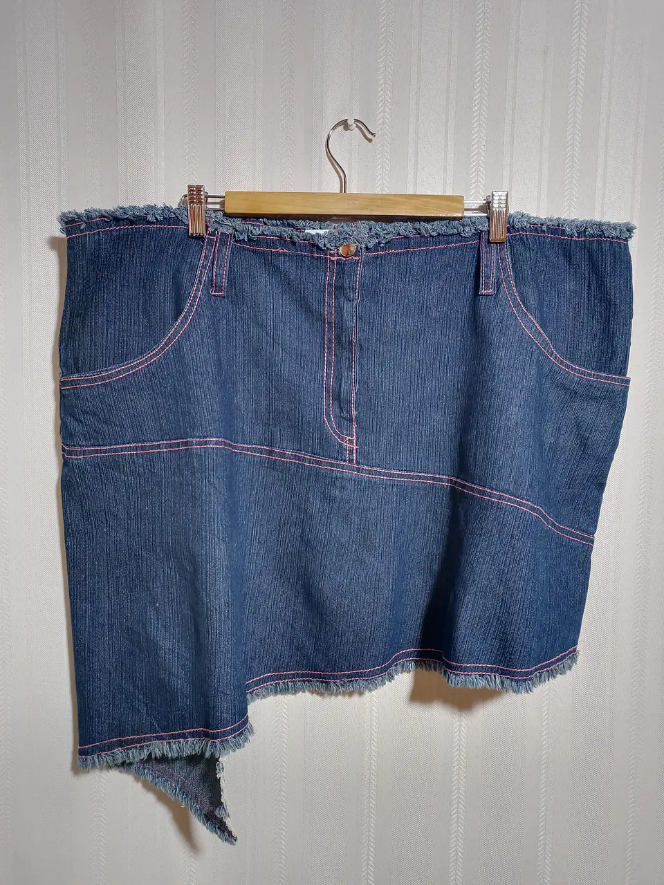 Falda Mujer Denim Azul Cherry Crave Talla 58 1