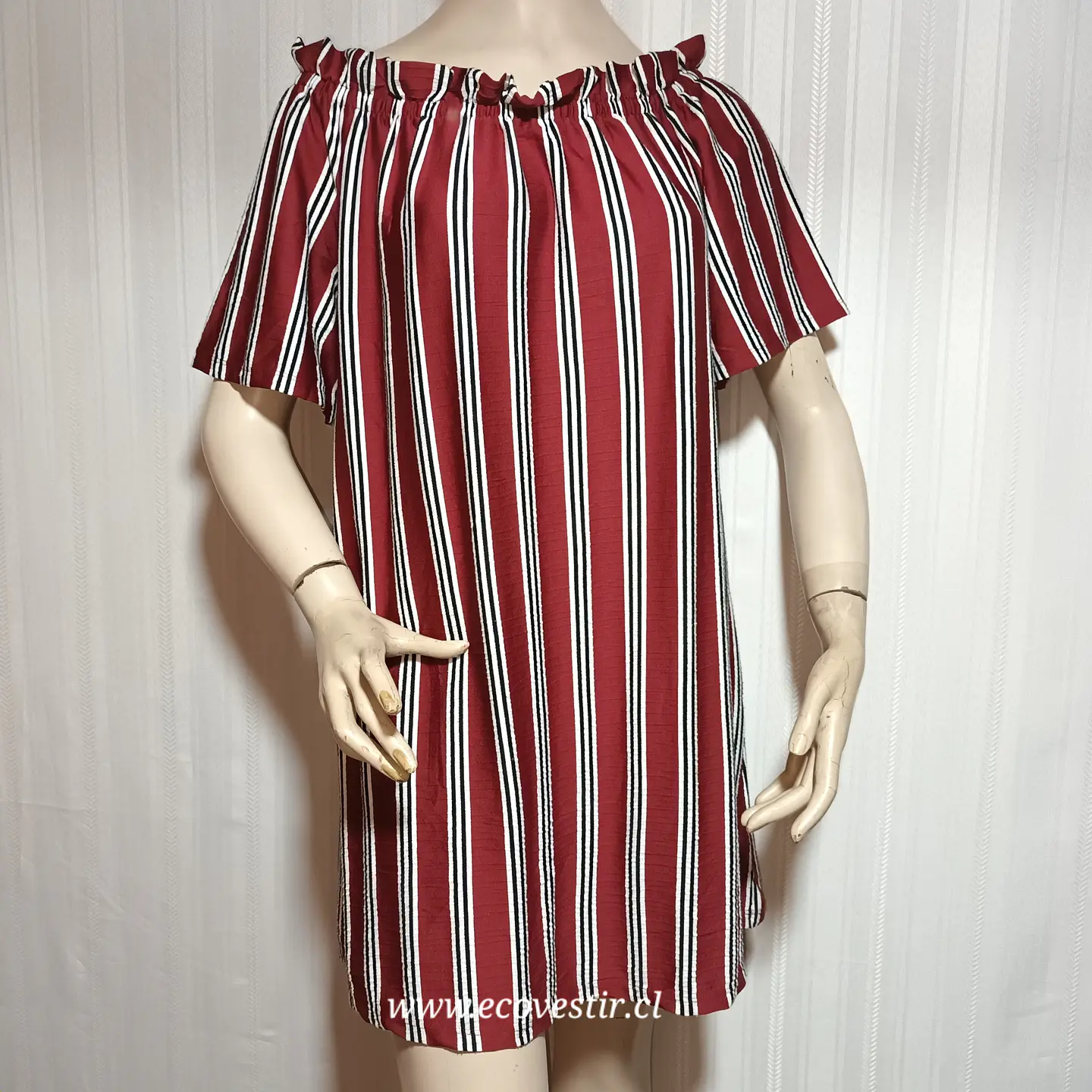 Vestido Mujer Multicolor PULL & BEAR Talla L 2