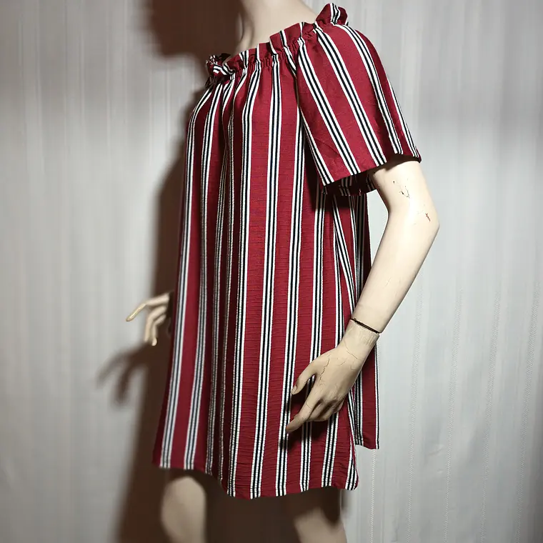 Vestido Mujer Multicolor PULL & BEAR Talla L 3