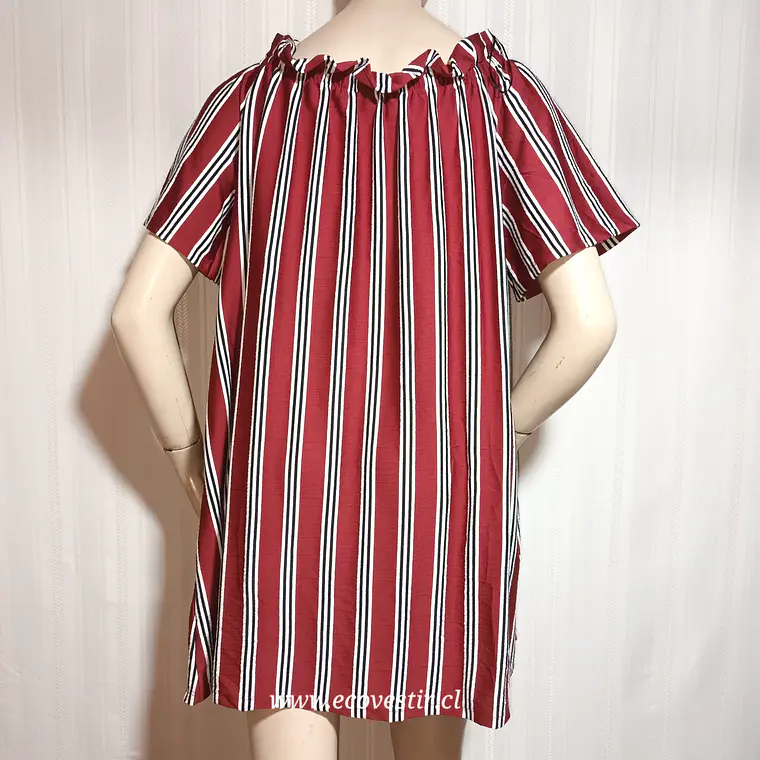 Vestido Mujer Multicolor PULL & BEAR Talla L 4