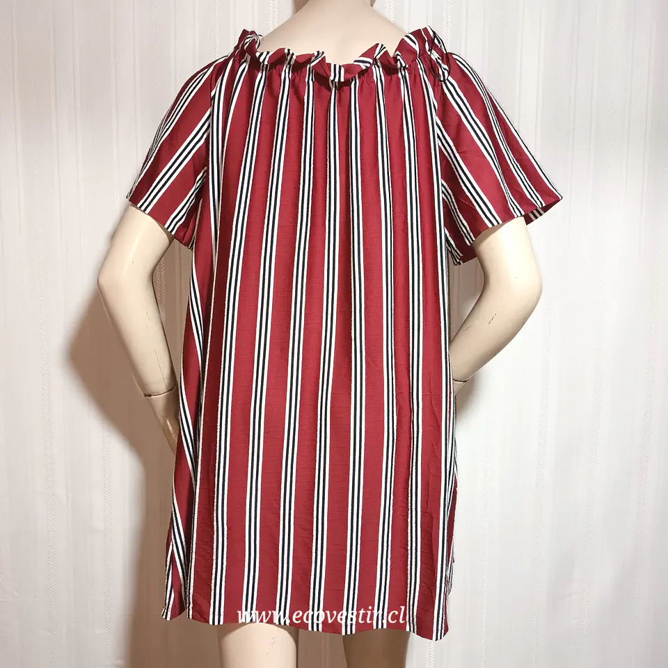 Vestido Mujer Multicolor PULL & BEAR Talla L 4