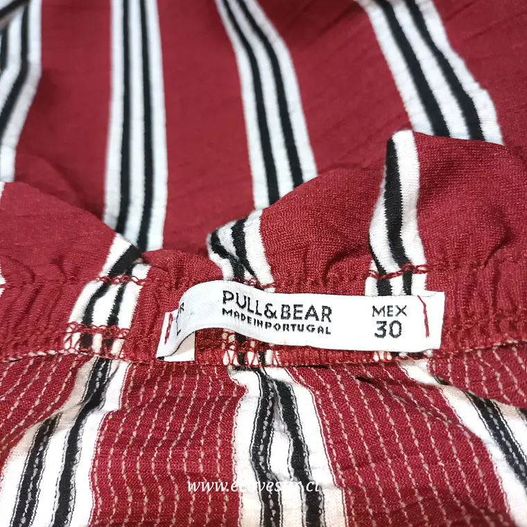 Vestido Mujer Multicolor PULL & BEAR Talla L 5