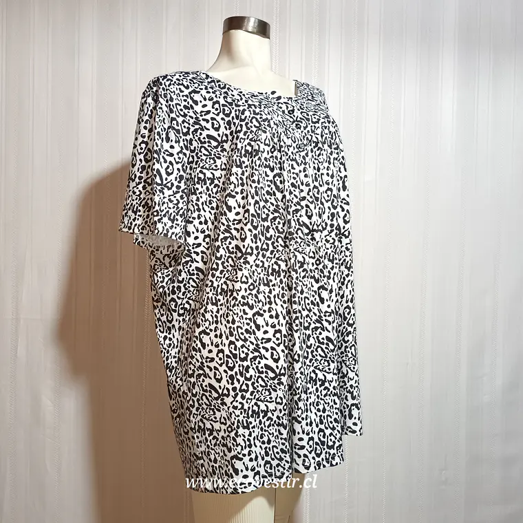 Blusa Mujer Multicolor Misslook Talla 4X 2