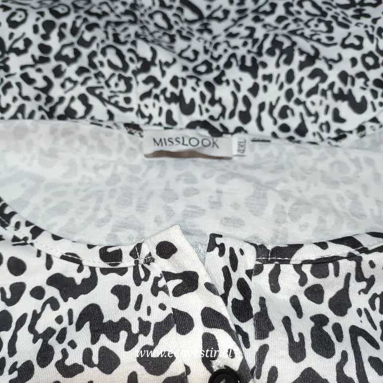 Blusa Mujer Multicolor Misslook Talla 4X 5