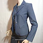 Blazer Mujer Calvin Klein - AZul Grisáceo / Talla 0 - Miniatura 2