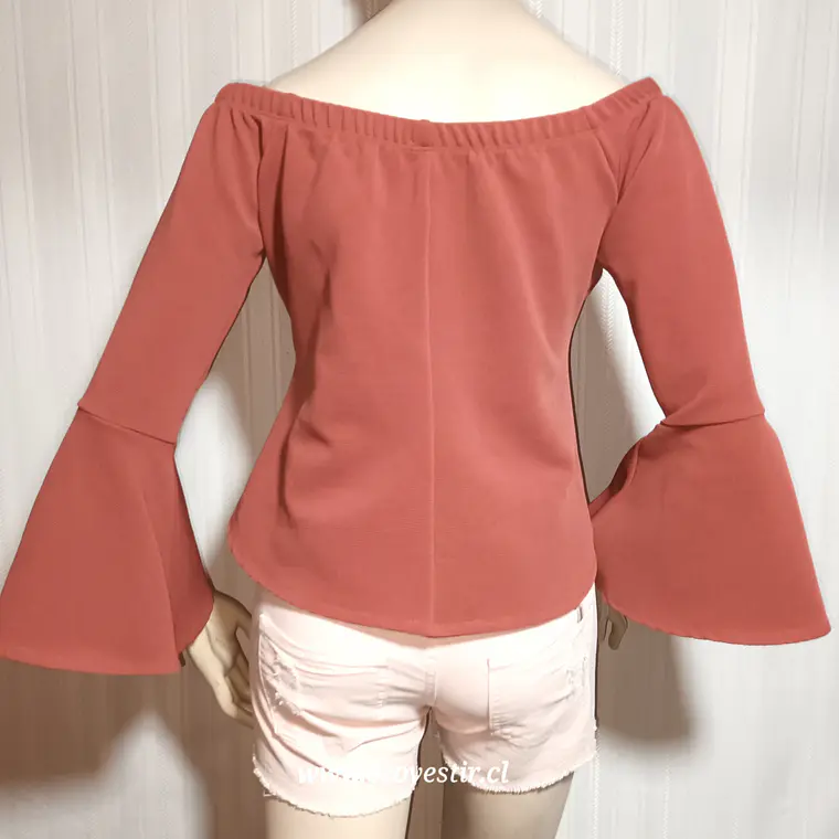 Blusa Mujer Coral Leith Talla L 4