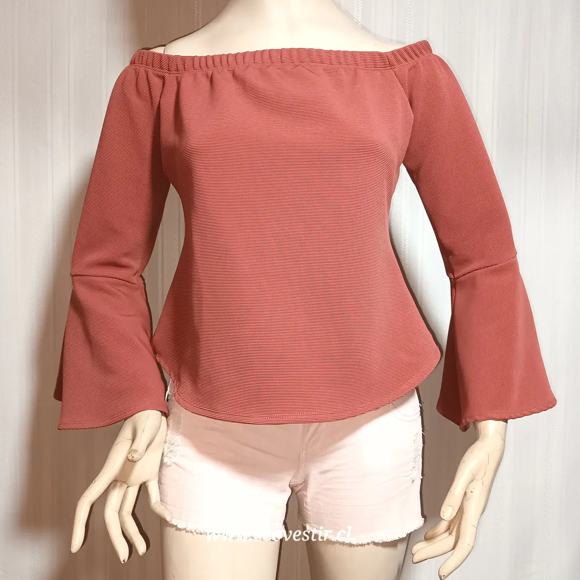 Blusa Mujer Coral Leith Talla L 2