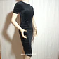 Vestido Mujer Elasticado Fiesta Negro Zara Trafaluc Talla S  - Miniatura 2