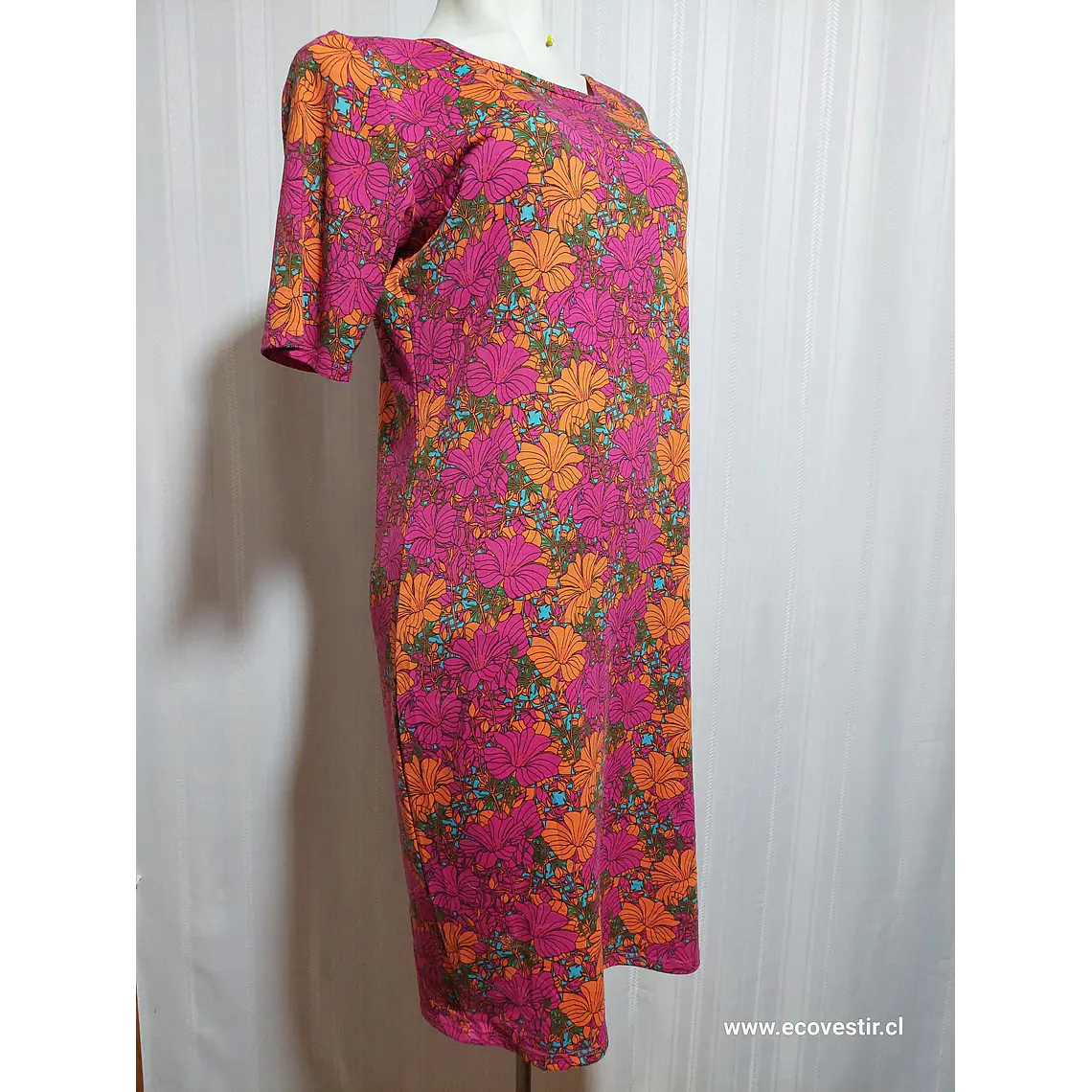 Vestido Mujer Floral Multicolor Lularoe Talla XL  1