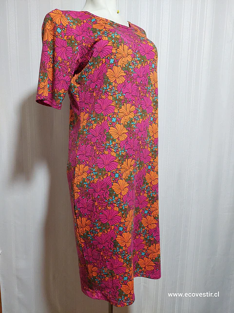 Vestido Mujer Floral Multicolor Lularoe Talla XL 
