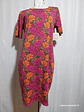 Vestido Mujer Floral Multicolor Lularoe Talla XL  - Miniatura 2