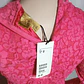 Vestido Mujer Encaje Fucsia H&M Talla 36 - Miniatura 5