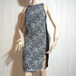 Vestido Mujer Estampado BLanco Negro Mango Talla XS - Miniatura 1