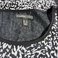 Vestido Mujer Estampado BLanco Negro Mango Talla XS - Miniatura 5