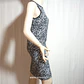 Vestido Mujer Estampado BLanco Negro Mango Talla XS - Miniatura 2
