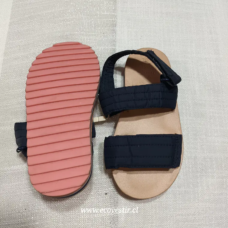 Sandalia Niño Azul Zara Baby Talla 25 3