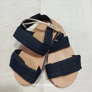 Sandalia Niño Azul Zara Baby Talla 24