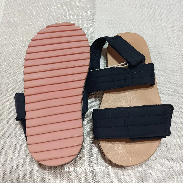 Sandalia Niño Azul Zara Baby Talla 24 3