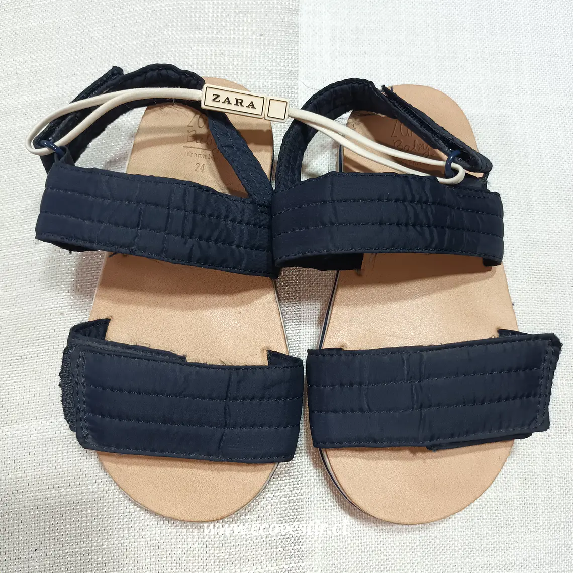 Sandalia Niño Azul Zara Baby Talla 24 2